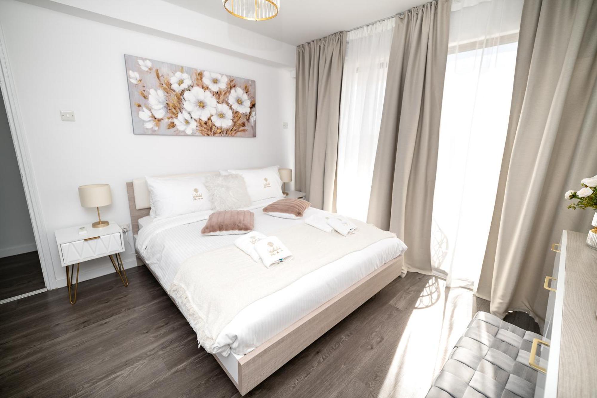 Lazuli Beachfront Sea View Ap144 Larnaca Exterior photo